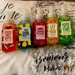 COPY - RHTF 5 PACK BATH & BODY WORKS HAND SOAP